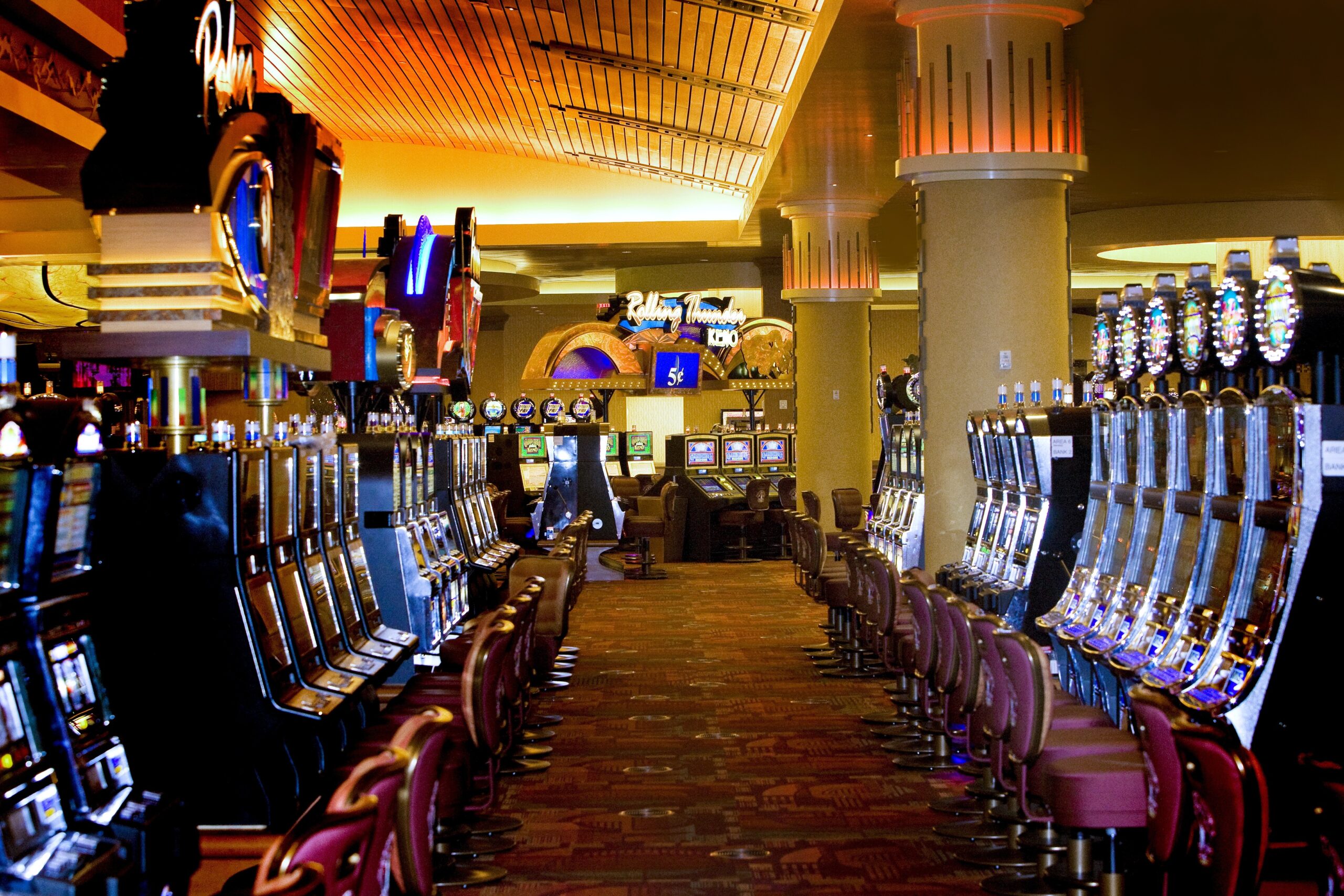 Slot machines at Sky Ute Casino