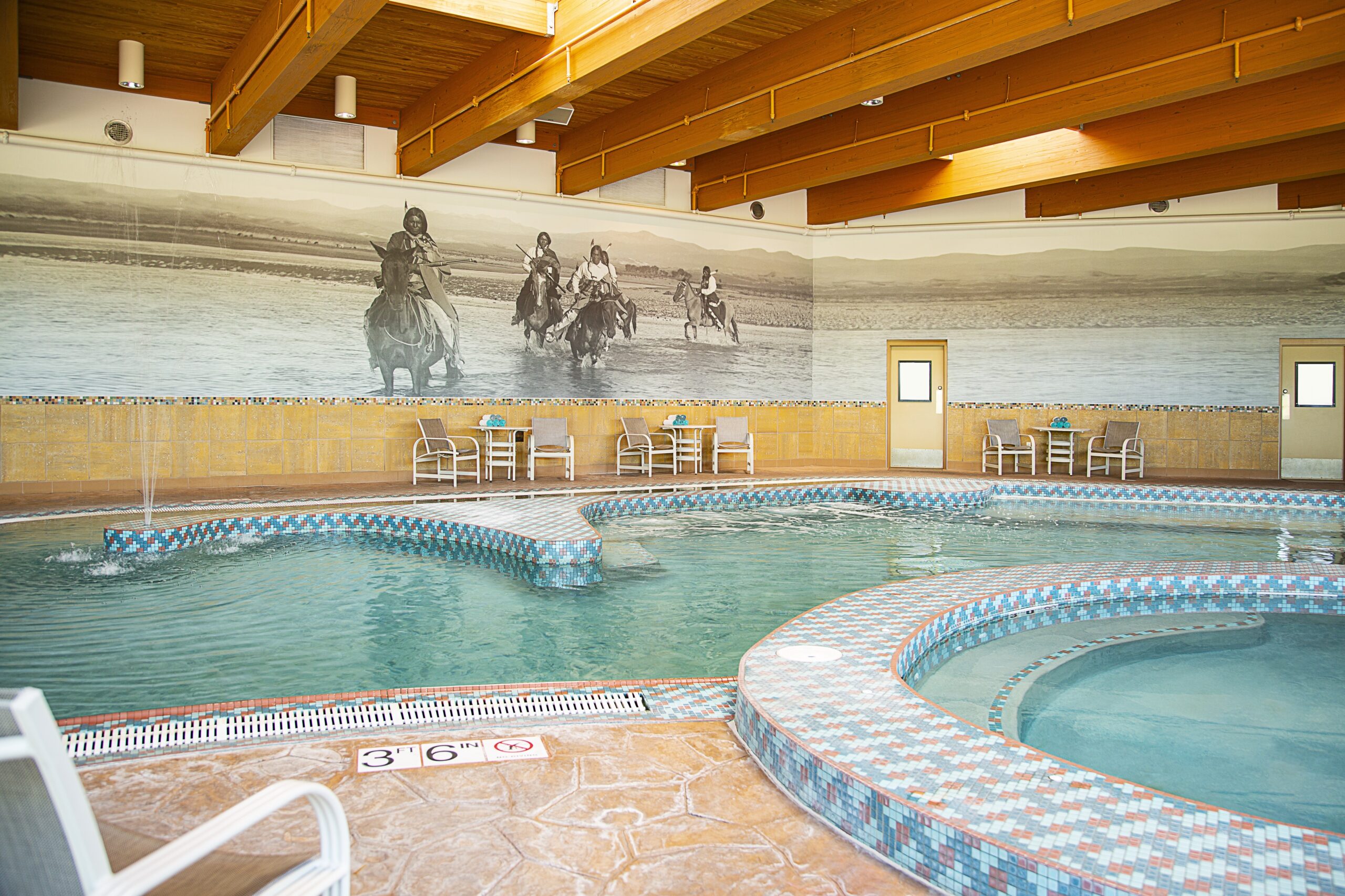 Lazy River pool at Sky Ute Casino